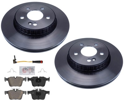 Rear Brake Disc Rotors & Brake Pads For Mercedes C300 342MM AMG 2015-2021