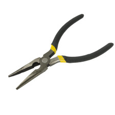 6 Inch Long Nose Pliers Wire Cutter Black Yellow Steel DIY Craft Repair Tool New