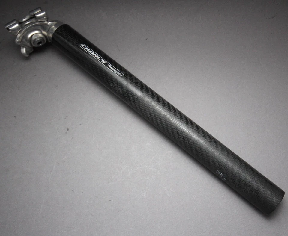 Campagnolo Chorus Carbon CH32CL Seat Post / ø 31,6 mm / 350 mm/ titanium record - Bild 4 von 4