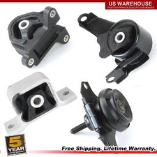 4pcs Engine Motor Trans Mount For 2002-2006 Acura Rsx L4 2.0l Auto Trans New 4pcs Engine Motor Trans Mount For 2002-2006 Acura Rsx L4 2.0l Auto Trans New