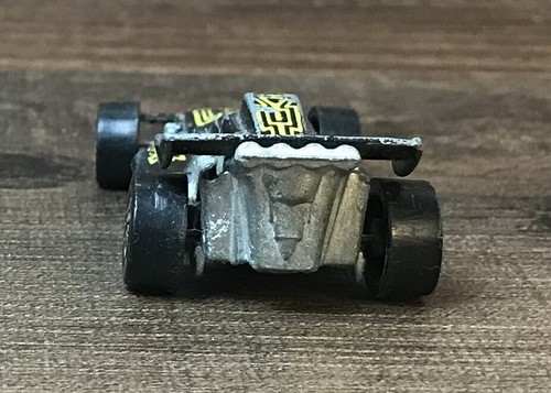 Vintage Hot Wheels 1973 Formula PACK Hong Kong Black Yellow With Balckwalls - Picture 7 of 11