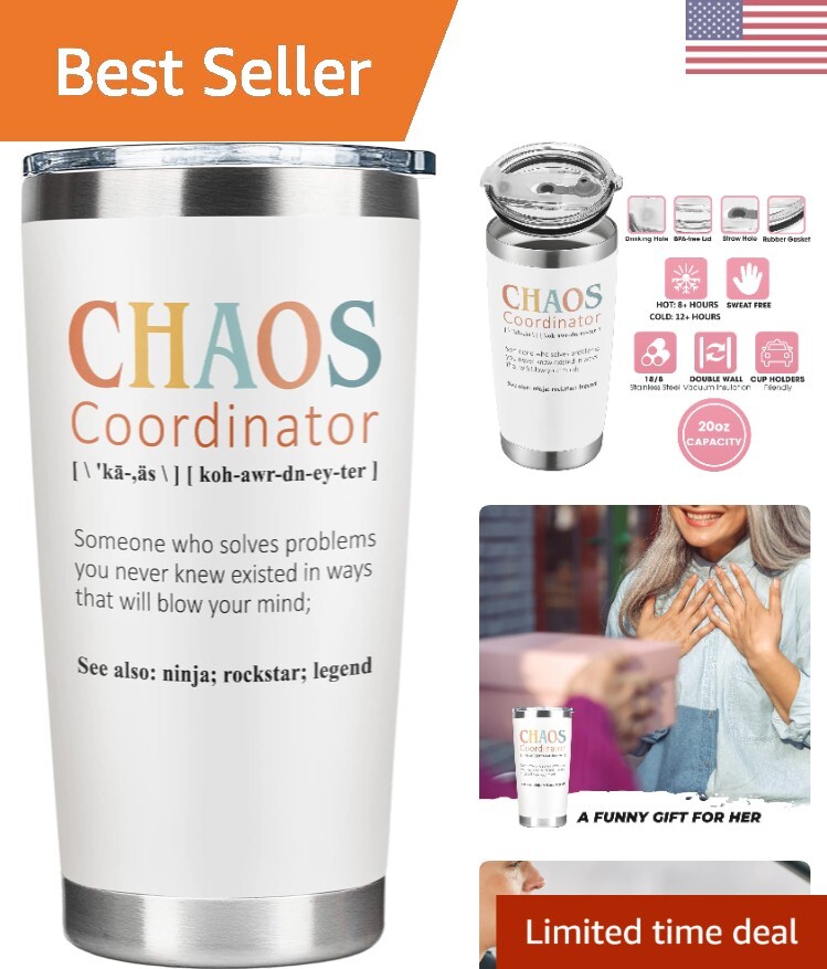 Stylish Insulated Tumbler - Perfect Gift for Women On-The-Go