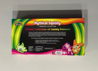 Pokemon TCG Mythical Squishy Premium Collection New ERROR BOX