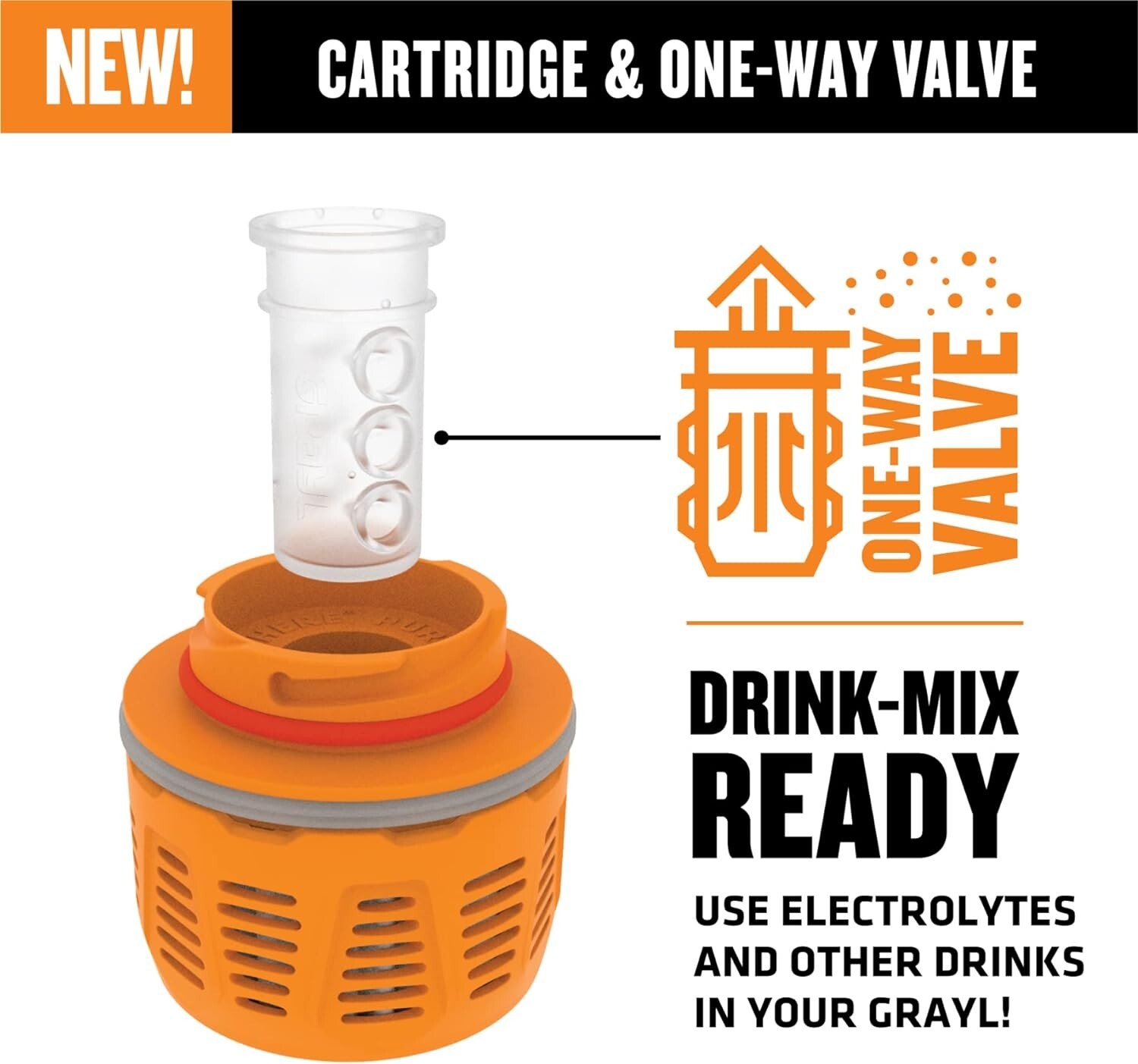 Quick 24 oz On-the-Go Water Purifier Bottle - Removes All Pathogens