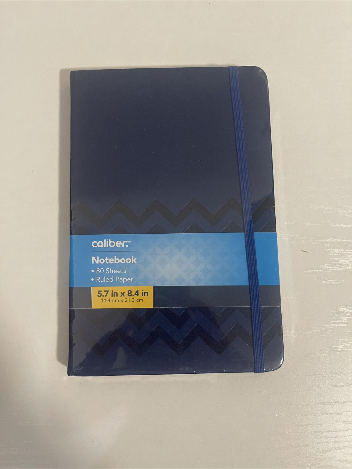 80-Sheet Ruled Notebook 5.7x8.4in Caliber Paper A5 Size-image