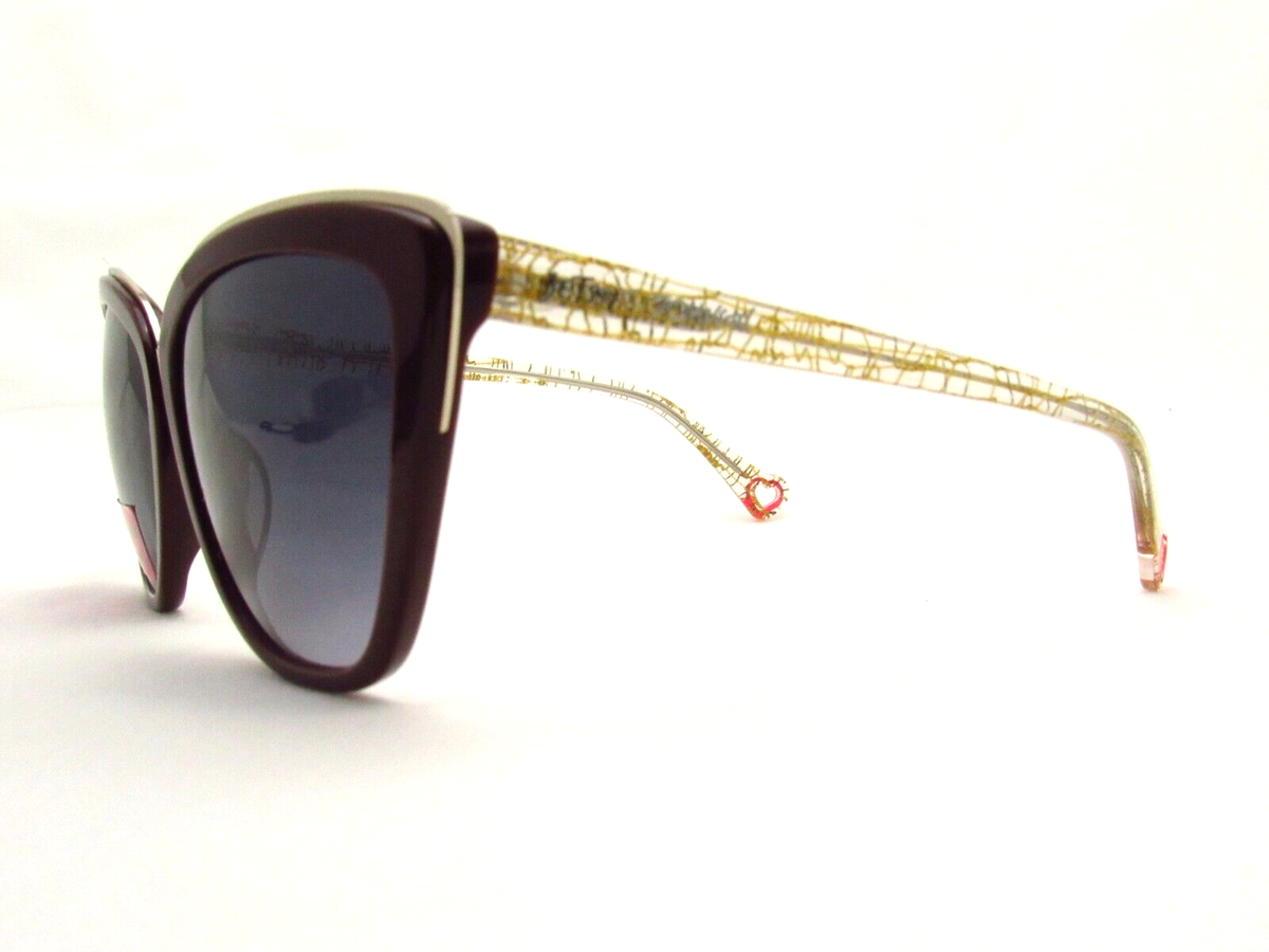 Betsy Johnson Garden of Eden Red Glasses Frames NEW +2.50 Betsey Johnson Red Thick Frame Reading Glasses  main image 4