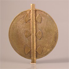 13368 Perline In Bronzo Akan Pendente In Cera Persa Ashanti.