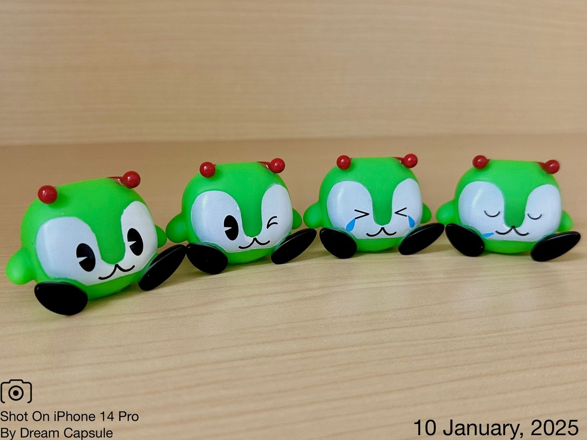 Minkuru Soft Vinyl Mascot 4 Types Set (Gacha Gasha Complete