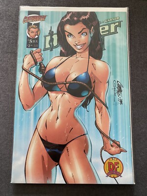 DANGER GIRL #5 DF Dynamic Forces Campell Bikini Alternate Cover With COA NOS