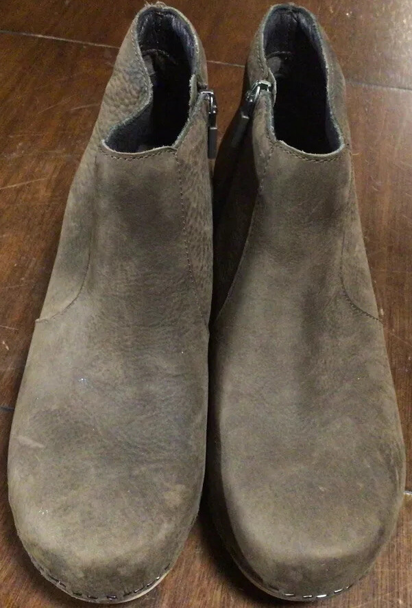 Dansko Maria Ankle Boot Clog Brown 