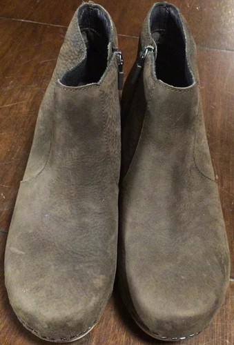 Dansko Maria Ankle Boot Clog Brown 
