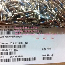 200PC NEW Connector Terminal 1-66101-9 Tinned...