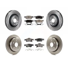 Front & Rear Ceramic Pads & Rotors for 2011-2018 Dodge Durango 350mm OPEN BOX