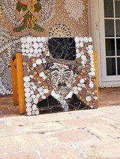 mosaic tile wall art