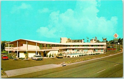 San Diego California Postcard Motel 6 At 2424 Hotel Circle C1960s Unused Ebay