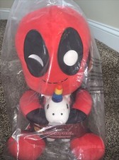 Kidrobot & NECA Deadpool 16" Inch Hug Me HugMe Shake Action Plush