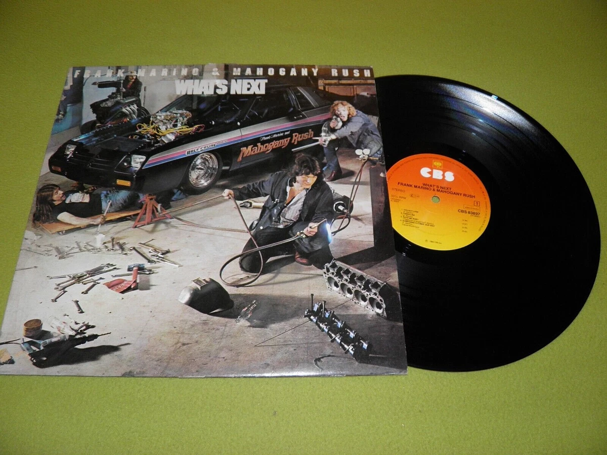 Frank Marino & Mahogany Rush - What's Next IMPORT 1980 LP Bo Diddley / The Doors