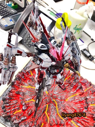 Anime Figure Model GK Resin Scene Battle Platform Fight Magma Base for Figures - Picture 4 of 22