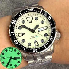 200M Diving 41mm NH36A Lume Dial Sapphire Date Week Men Watch SKX 120 Click 2023