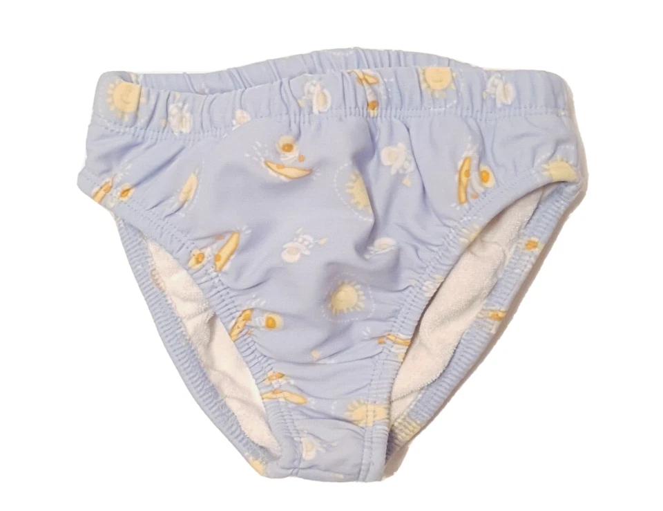 TCM Baby-Jungen Schwimm-Windel Badewindel Badehose blau Gr. 74/80