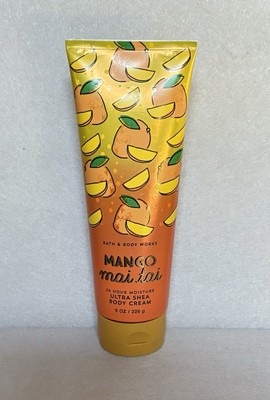 BATH & BODY WORKS MANGO MAI TAI BODY CREAM 8 OZ Discontinued *Read*