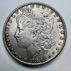 1882-P Morgan Silver Dollar AU Nice Details on Eagle