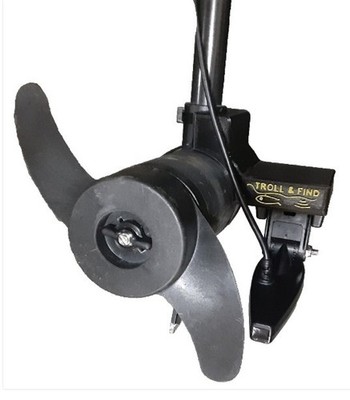 Troll and Find transducer side mount for Minn Kota Edge over 55 pounds