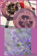 Handmade Loofah Soap: Luscious Lavender.