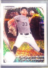 2021 Prizm Draft Picks Ricky Tiedemann White Sparkle Prizm #PDP91 Rustlers