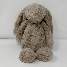 Jellycat Bashful Beige Bunny Medium 12" Plush Stuffed Animal