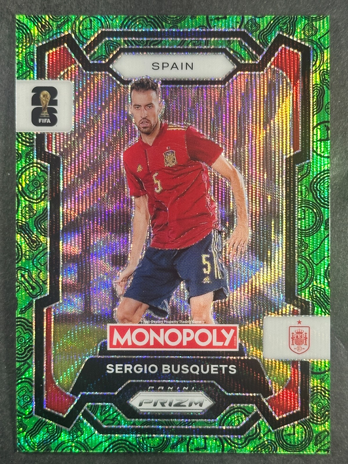 2026 Panini Prizm Monopoly FIFA World Cup Four Corners Green Wave - Pick A Card