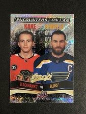 Patrick Kane / Ryan O'Reilly 2022-23 Upper Deck MVP Encounters on Ice Gold