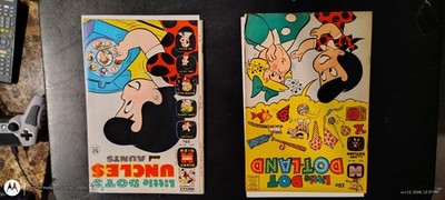 Little Dot Dot Land #42 & Uncles and Aunts #49 Harvey Comics Lot 1969 73 VF
