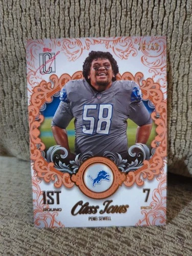 2025 Topps Signature Penei Sewell Base (RAW)