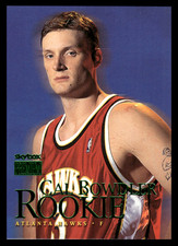 1999-00 SkyBox Premium Cal Bowdler #117 Atlanta Hawks NBA Basketball Rookie RC