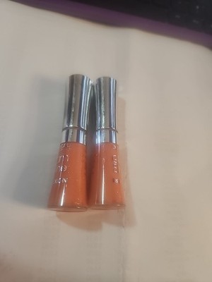 Lot Of 2 L'oreal Glam Shine Lip Gloss-174 Sheer Peach