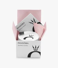 New PANDORA Bracelet Charm Ring Necklace Polishing Cloth Set Jewelry Care Kit 