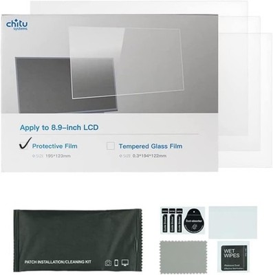 3 Stück gehärtete Displayschutzfolie für Anycubic Photon Mono X / Elegoo Saturn 8.9