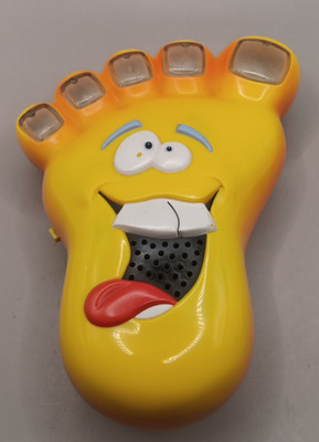 2002 Hasbro Tickle Toes Handheld Electronic Game w/Sound, Lights VIBRATION!! VTG