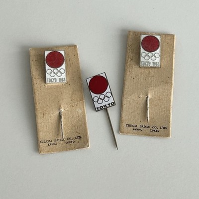 Set Of 3 Tokyo Winter Olympic Games 1964 Pins
