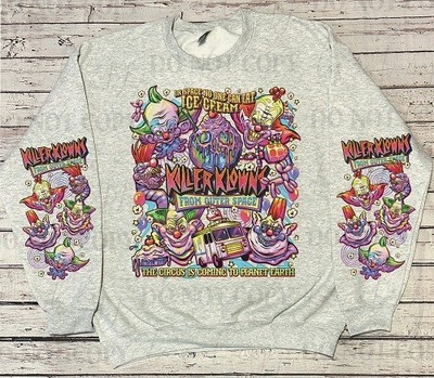Killer Klowns From Outer Space - Sweatshirt Crewneck (Unisex)