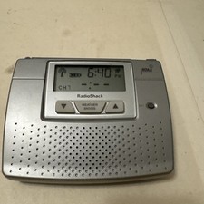 Radio Shack Noaa Weather Radio 12-260 Tested W/ Batteries Working No Power Cord