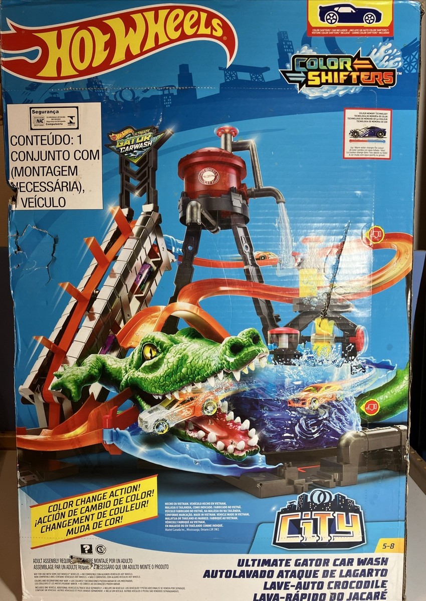 Toy Hot Wheels Color Shifter Car Wash Set Hot Wheels FTB67