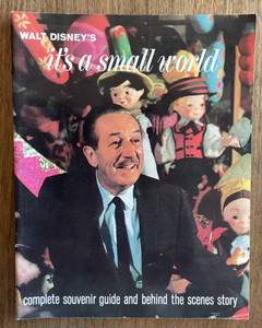 RARE 1964 -It's a Small World Disneyland Complete Souvenir guide Vintage booklet