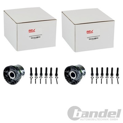 2X NTY RADNABE VORNE BEIDSEITIG PASSEND FÜR TOYOTA HIACE HILUX