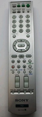 Original SONY RM-Y1105 Remote Control KLV26HG2