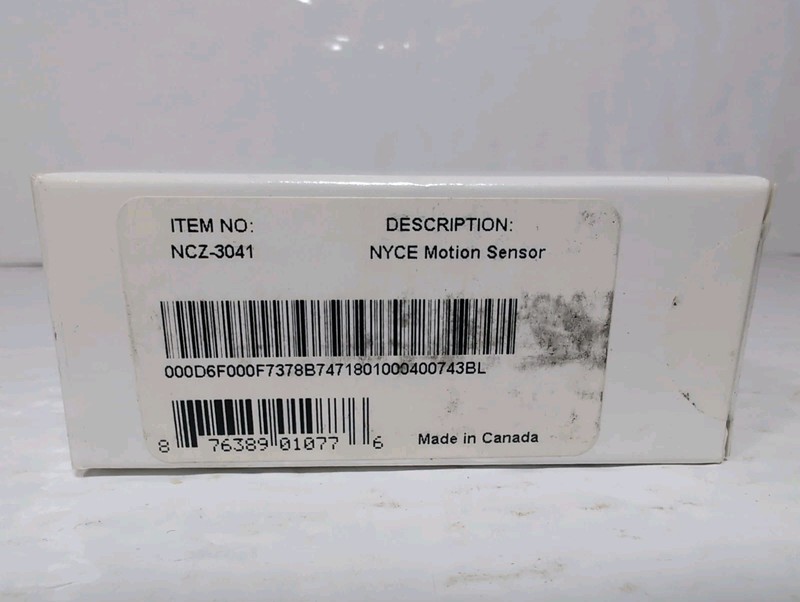 NYCE NCZ-3041 ZigBee Wall Mounted Motion Sensor Control4 Smart Home New!!