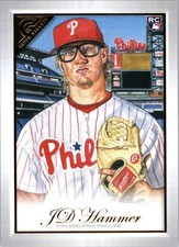 2019 Topps Gallery #124 JD Hammer RC - BB