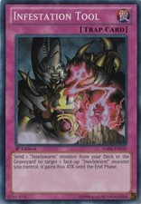 YuGiOh Infestation Tool HA06-EN030 Super Rare Englisch Excellent 1st