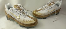 NIKE AIR VAPORMAX 360 UK 7 'WHITE METALLIC GOLD' - BNIB